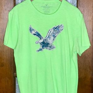 American Eagle Outfitters Lime/Neon Green Tee